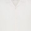 Sauby White Linen Shirt
