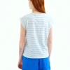 Compania blue stripe t 3 Palm Blue stripe T-Shirt