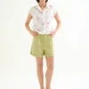 Lobster Embroidered Blouse