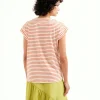 Palm Red stripe T-Shirt