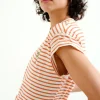 Palm Red stripe T-Shirt
