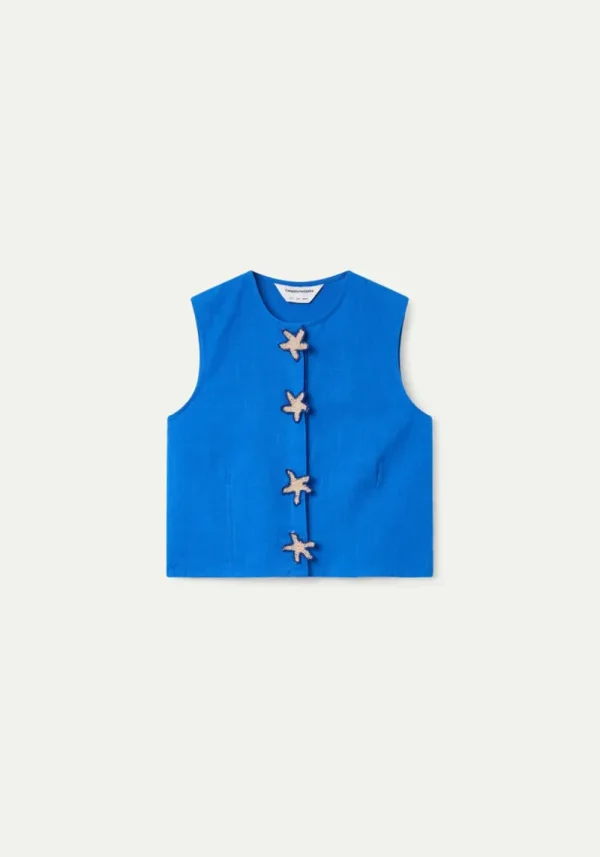 Starfish Sleeveless Blouse