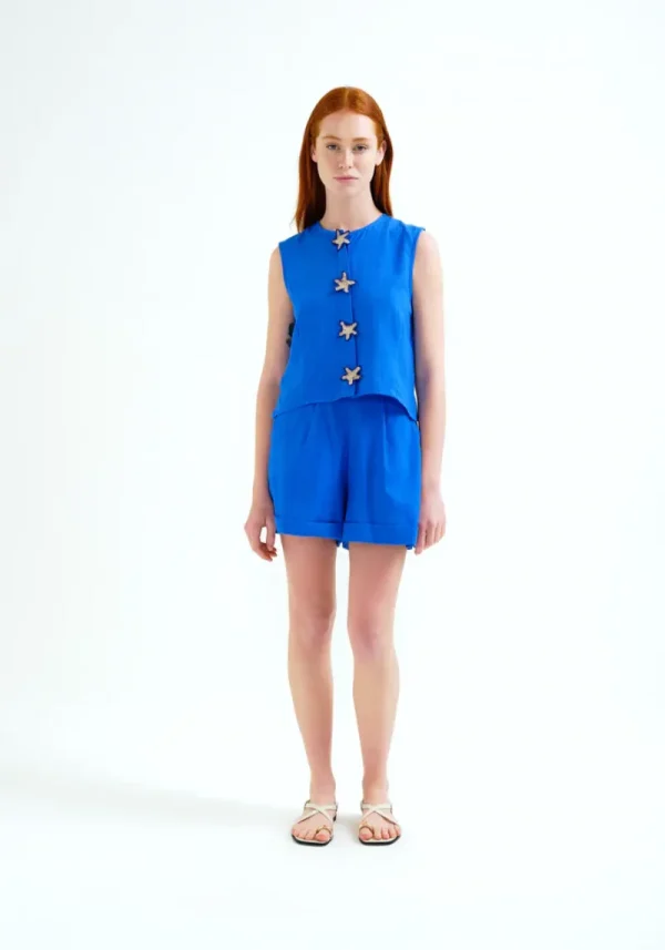 Starfish Sleeveless Blouse