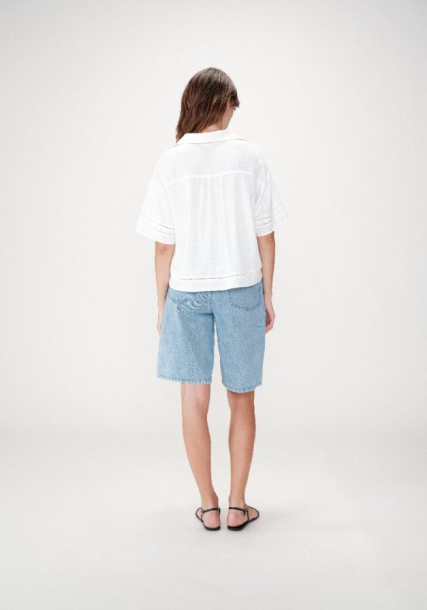 Grace & mila winka 2 Winka White Linen Shirt