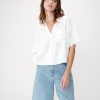Grace & mila winka 3 Winka White Linen Shirt