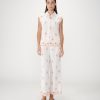 Grace & mila wisenna orange 1 Wissena Embroidered Blouse