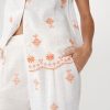 Grace & mila wisenna orange 5 Wissena Embroidered Blouse
