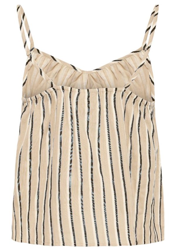 Ichi foxa camisole meteorite stripe 2 Foxa Meteorite Striped Singlet