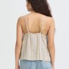 Ichi foxa camisole placid blue stripe 3 Foxa Placid Blue Striped Singlet