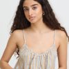 Ichi foxa camisole placid blue stripe 4 Foxa Placid Blue Striped Singlet