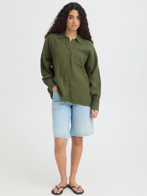 Foxa Grape Leaf Long Sleeved Shirt