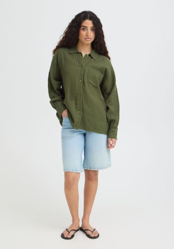 Foxa Grape Leaf Long Sleeved Shirt
