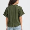 Ichi foxa grape leaf short sleeve shirt 1 Foxa Grape Leaf Short Sleeved Shirt