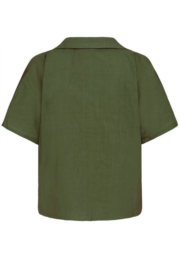 Ichi foxa grape leaf short sleeve shirt 7 Foxa Grape Leaf Short Sleeved Shirt