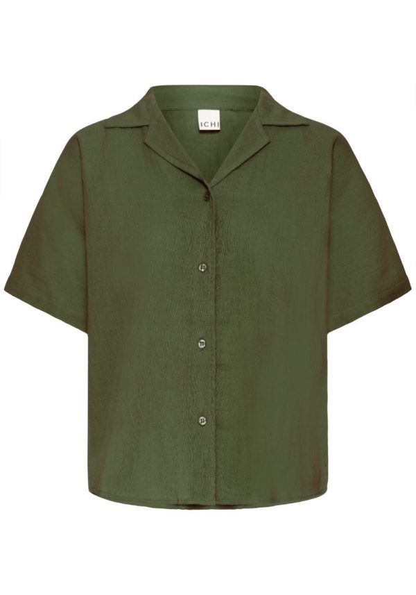 Ichi foxa grape leaf short sleeve shirt 8 Foxa Grape Leaf Short Sleeved Shirt
