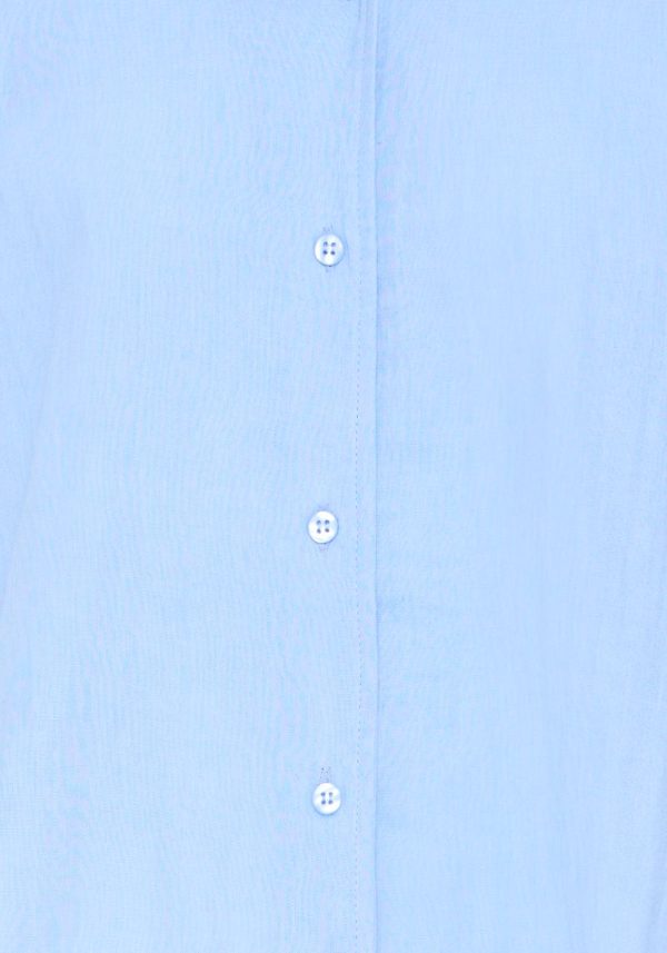 Ichi foxa placid blue short sleeve shirt 1 Foxa Placid Blue Short Sleeved Shirt