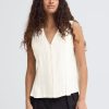 Ichi linno cloud dancer blouse 4 Linno Cloud Dancer Blouse