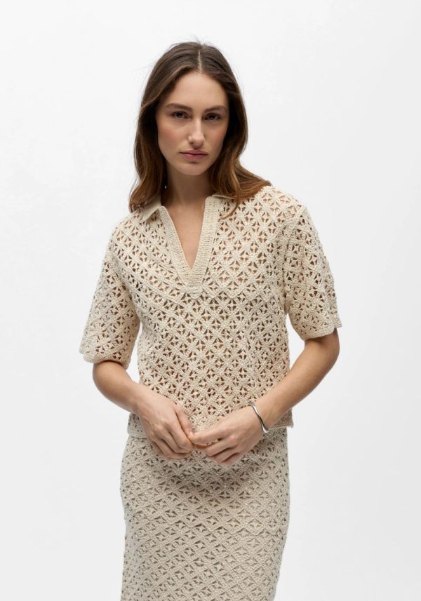 Maze Crochet Top