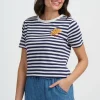 Maggie Bonjour Striped T-Shirt