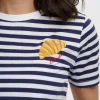 Maggie Bonjour Striped T-Shirt