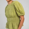 An'ge sizaya green top 2 Sizaya Vert Top