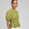 An'ge sizaya green top 3 Sizaya Vert Top