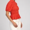 An'ge sizaya red top 3 Sizaya Rouge Top