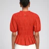 An'ge sizaya red top 4 Sizaya Rouge Top