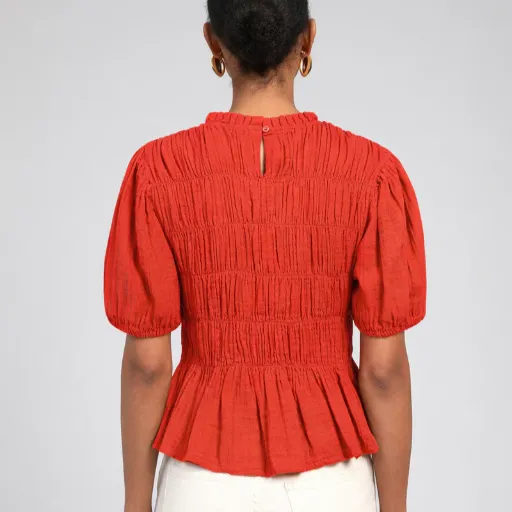 An'ge sizaya red top 4 Sizaya Rouge Top