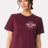 Maroon Women's North Sea Surf Coach T-Shirt