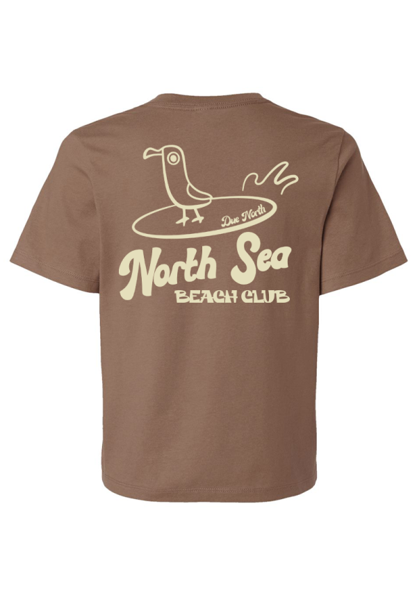 Vintage Brown Women's North Sea Beach Club T-Shirt