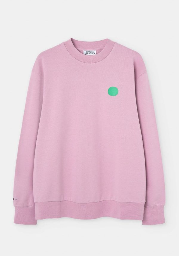 Loreak pink dot sweat 4 Dot Pink Sweatshirt