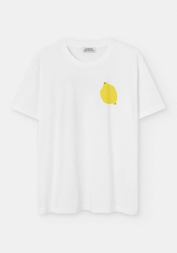 Loreak white lemon t 3 Limon White T-Shirt