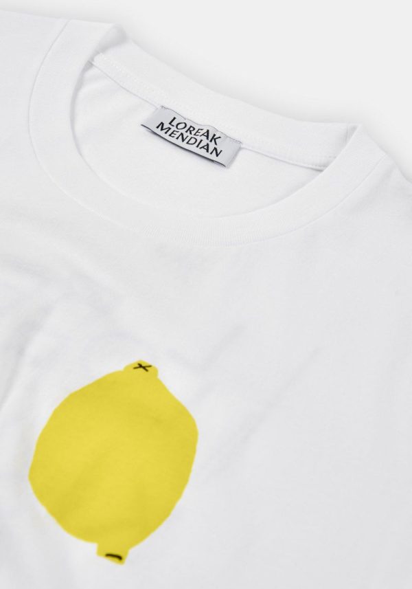 Loreak white lemon t 4 Limon White T-Shirt