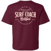 Maroon Mens North Sea Surf Coach T-Shirt