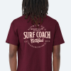 Maroon Mens North Sea Surf Coach T-Shirt
