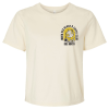 Vintage White Women's Beach And Coffee Club T-Shirt
