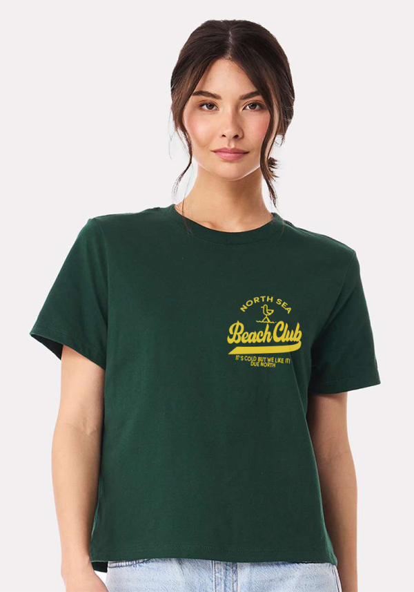 Forest Green Women's North Sea Beach Club T-Shirt