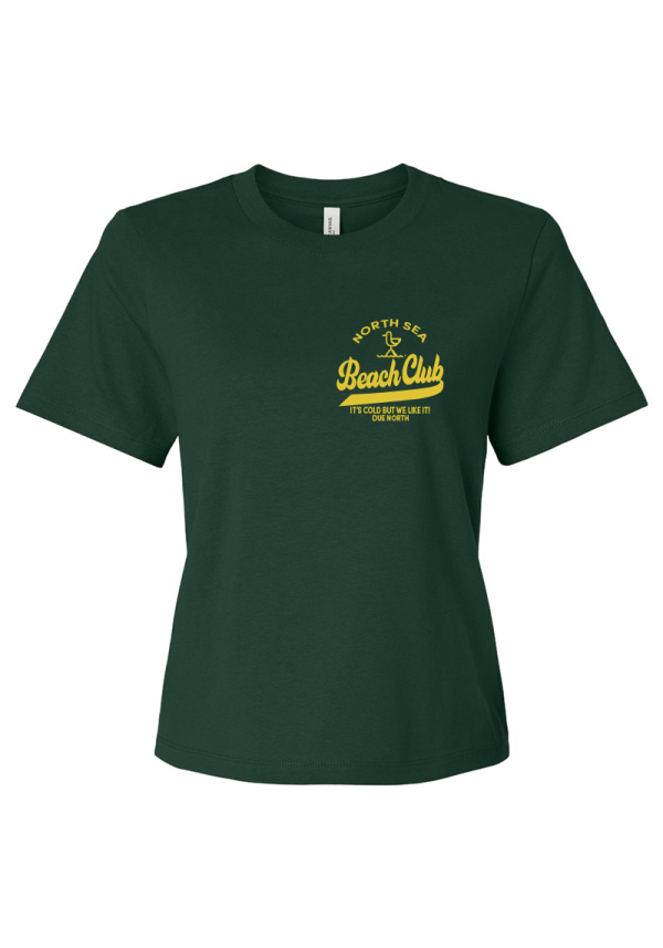 Forest Green Women's North Sea Beach Club T-Shirt