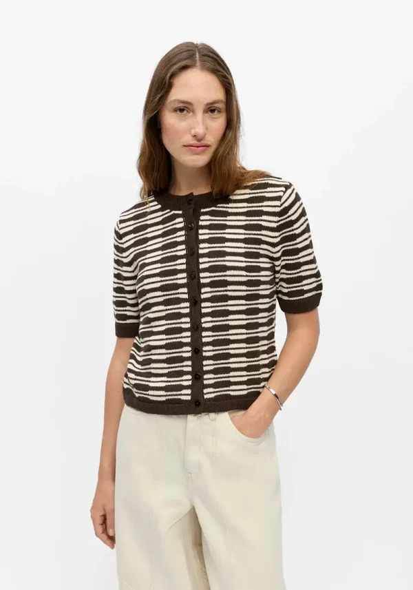 Jessica Seal Brown Cardigan