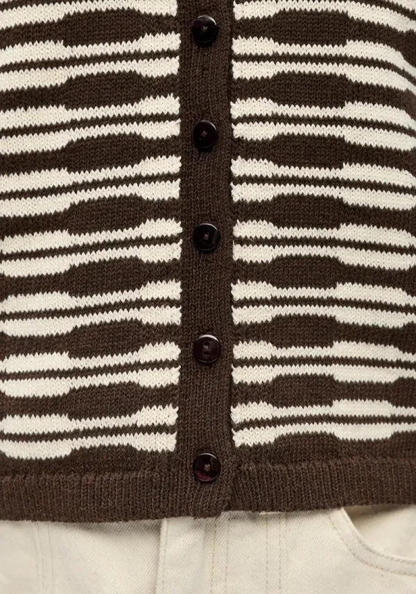 Object jesila 5 Jessica Seal Brown Cardigan