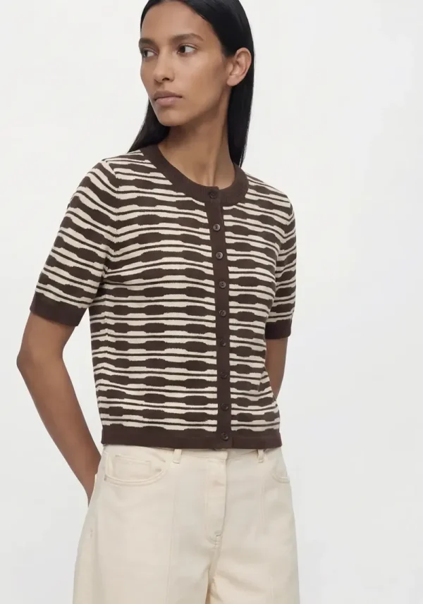 Object jesila 6 Jessica Seal Brown Cardigan