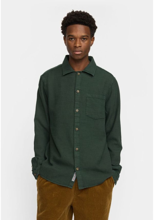 Alex Dark Green Casual Shirt