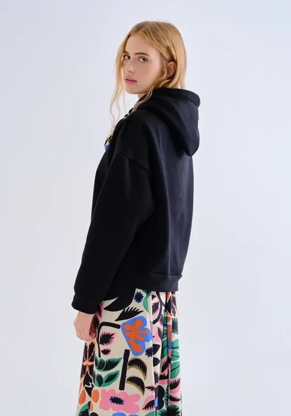 Maria Black Hoody