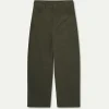 Moe Olive Brown Corduroy Trousers