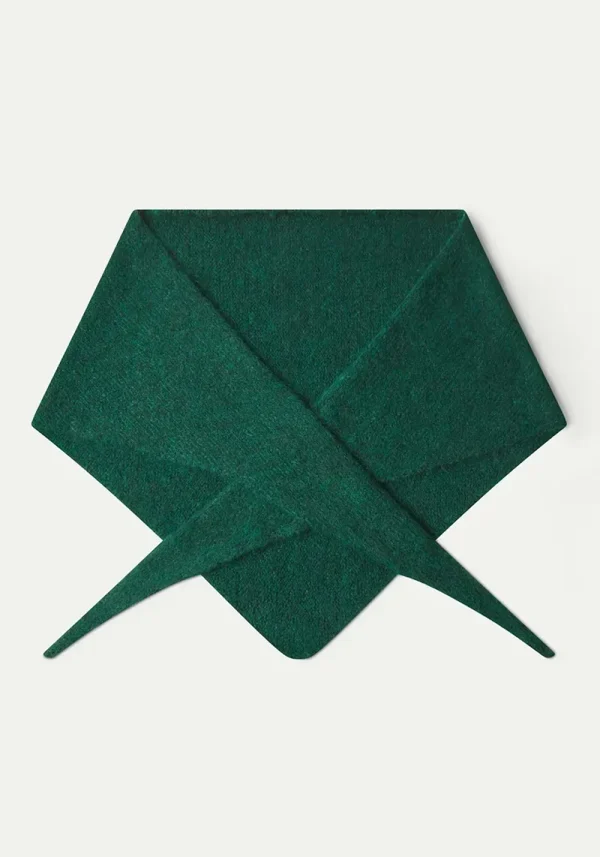 Flora Forest Green Scarf