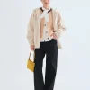 Mimi Orange Stripe Knitted Waistcoat