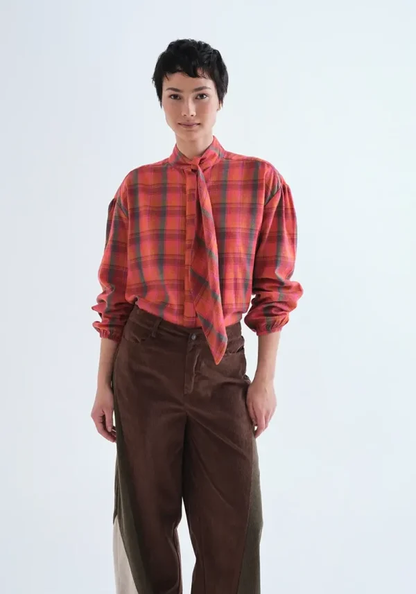 Compania red check shirt 1 Dolly Plaid Shirt