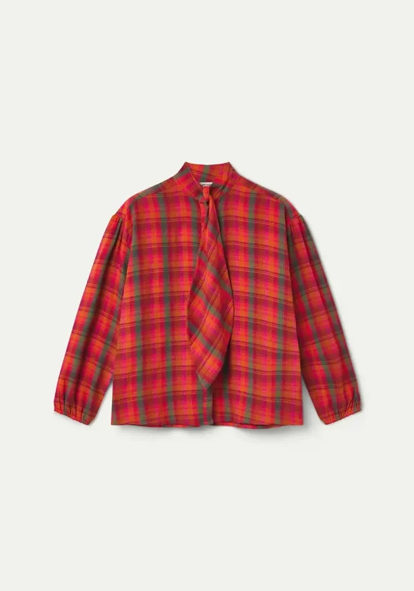 Compania red check shirt 5 Dolly Plaid Shirt