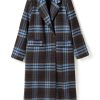 N-Jaci Coat Daliyah Blue Check Jaci Check Coat